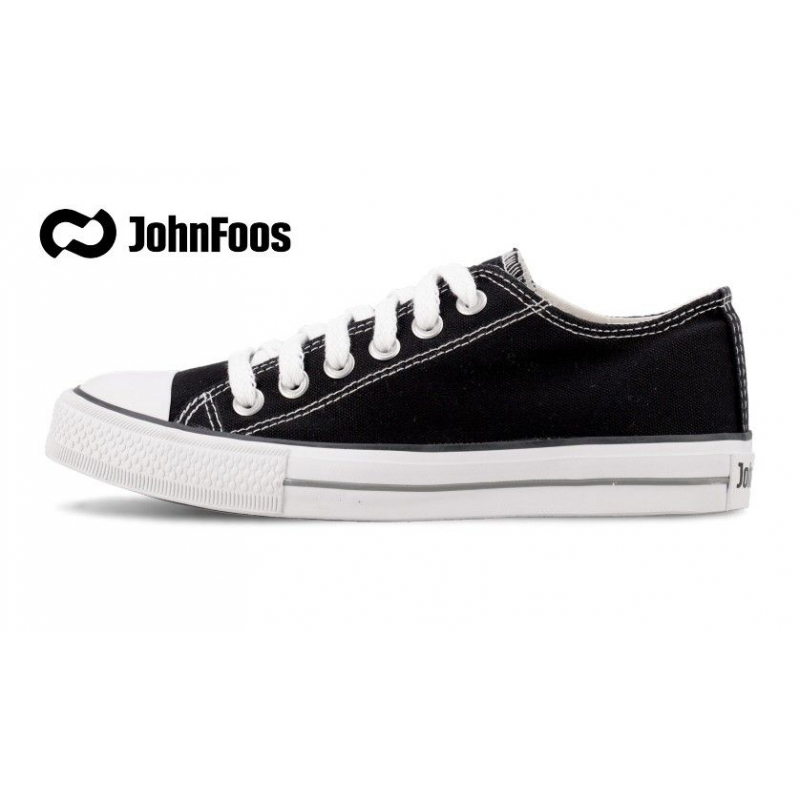 Zapatillas John Foos Negras Clásicas