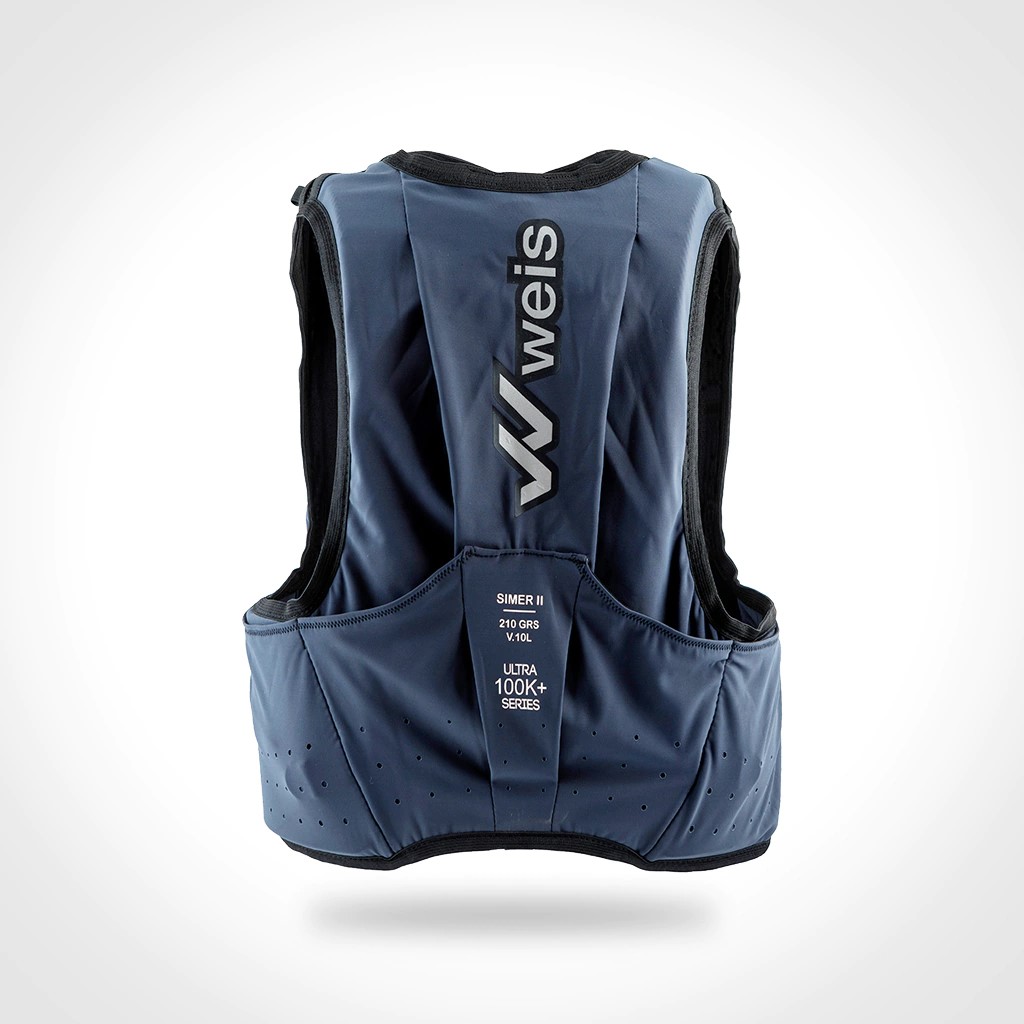 Chaleco Simer II 10 L / Ultra 100K + Series / Gris Plomo