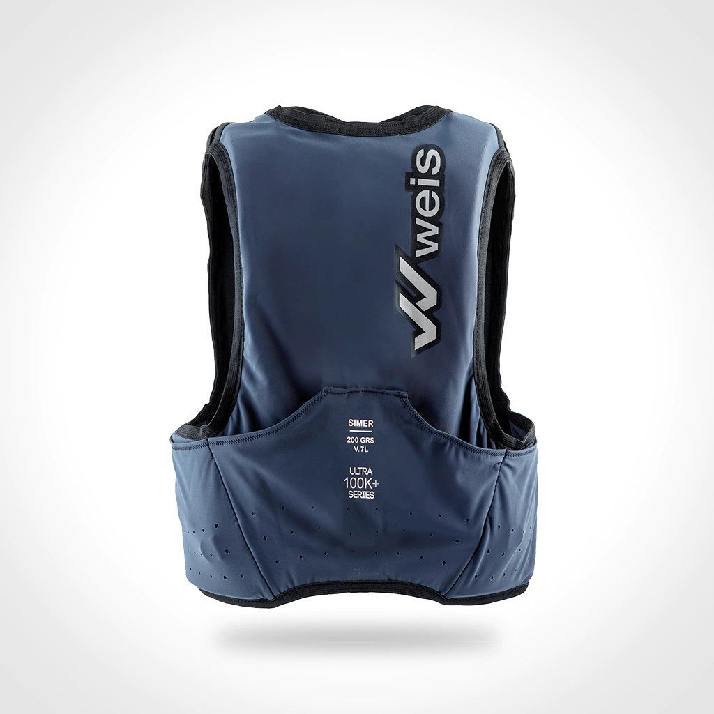 Chaleco Simer 7 L / Ultra 100K + Series / Gris Plomo