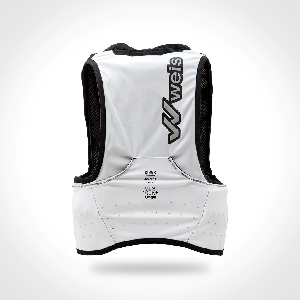 Chaleco Simer 7 L / Ultra 100K + Series / Blanco