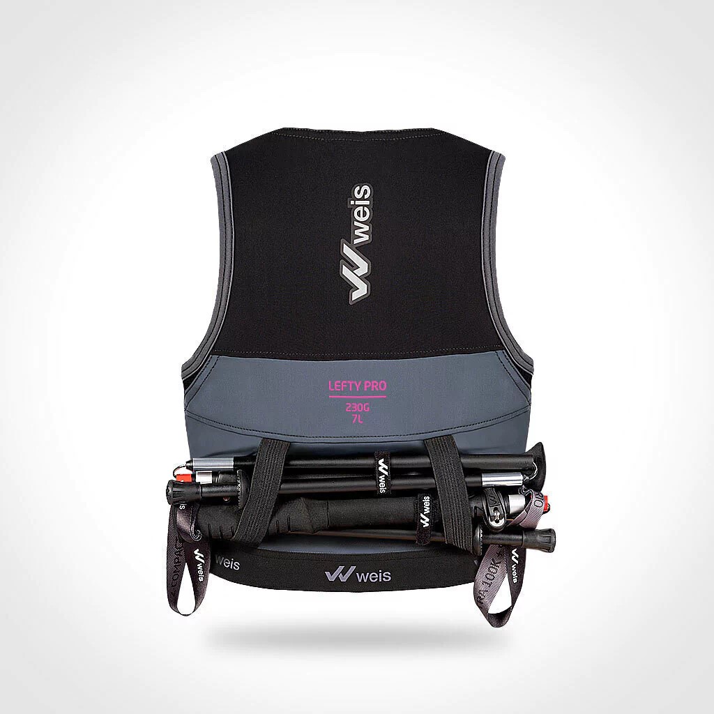 Chaleco Lefty Pro 7 L / Black-Pink / Performance Series