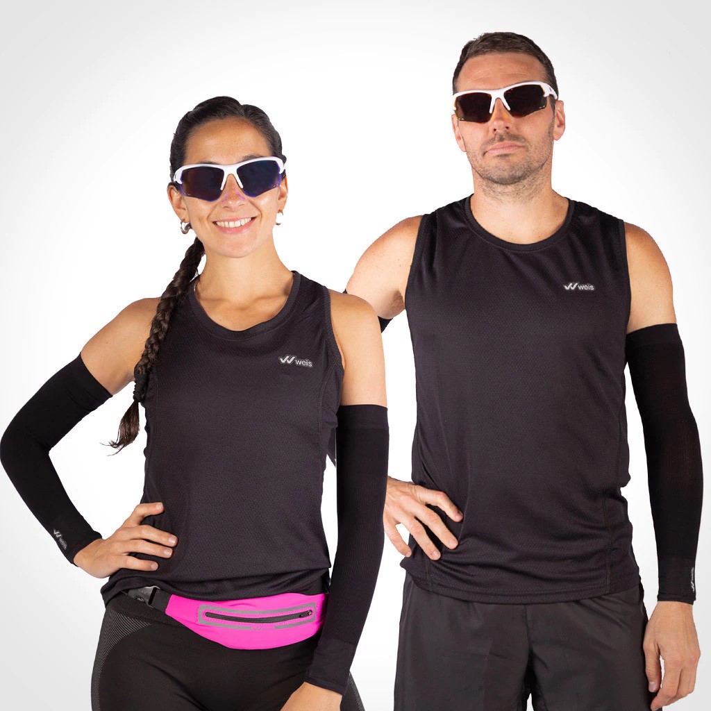 Mangas Térmicas Seamless Ultralight / Negras