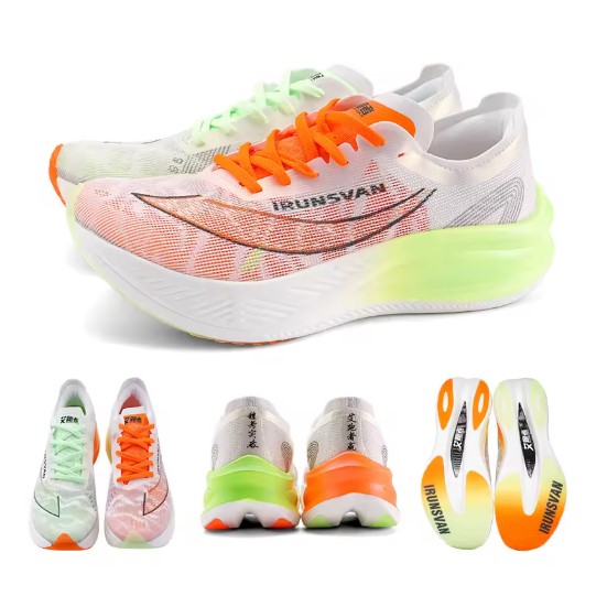 Zapatillas Irunsvan Heat con Placa de Carbono - Turquoise Orange