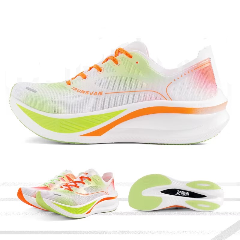 Zapatillas Irunsvan Realm con Placa de Carbono -Pomegranate Red/Green