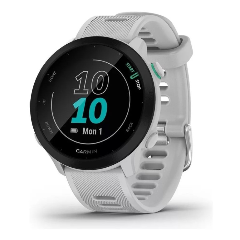 Reloj Smartwatch Forerunner 55 Running Garmin Blanco