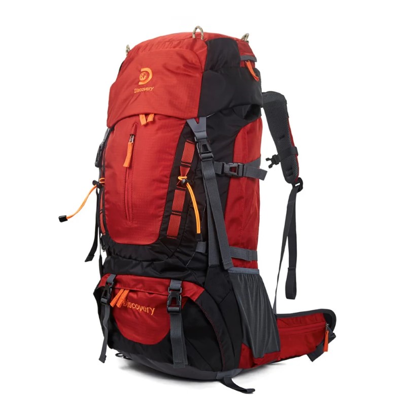 Mochila Camping Discovery 22323 Roja 70L