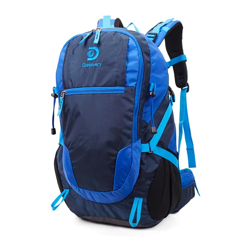 Mochila Camping Discovery 22318  Azul 55L