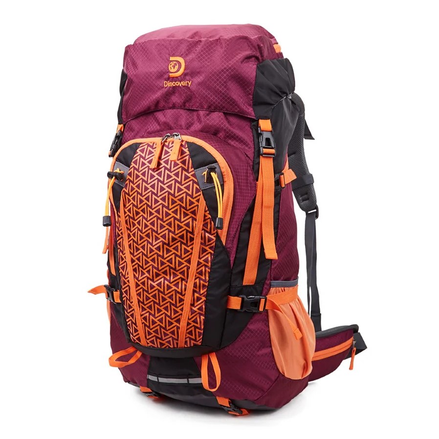 Mochila Camping Discovery 22320  Fucsia 65L
