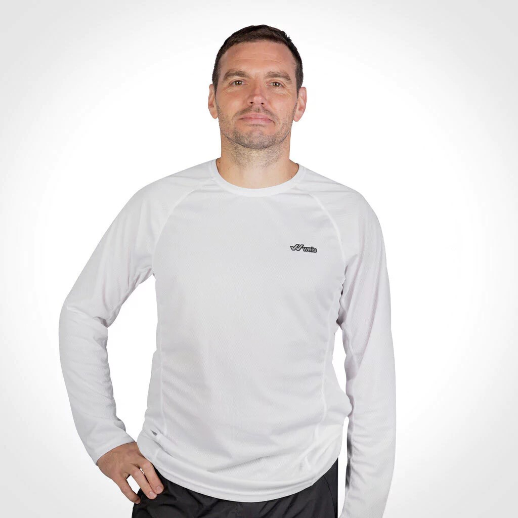 Remera Manga Larga Spiro / BLANCA