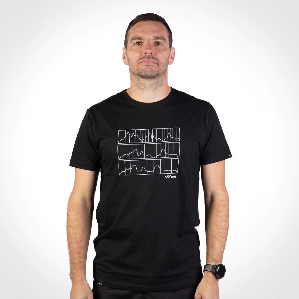 Remera Hombre Profile / NEGRA
