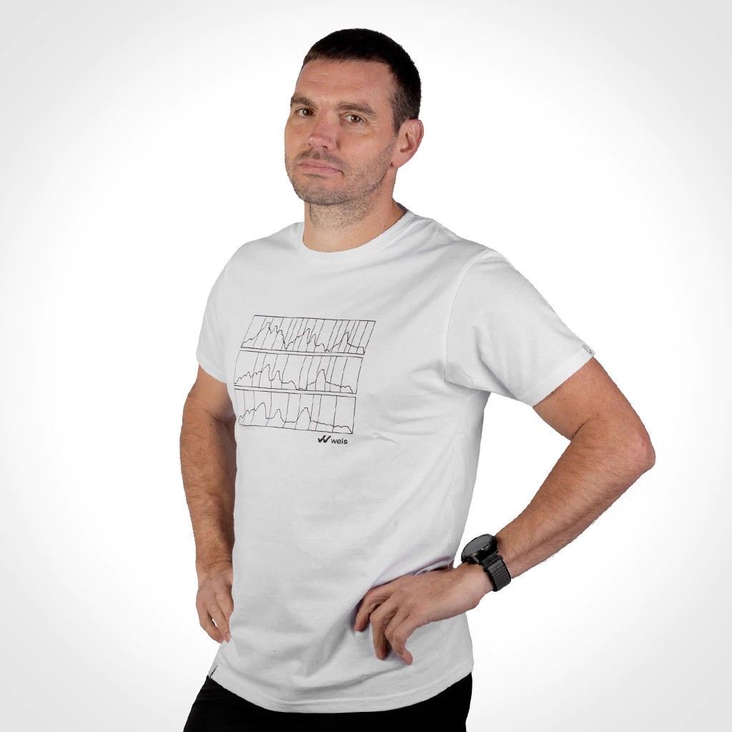 Remera Hombre Profile / BLANCA