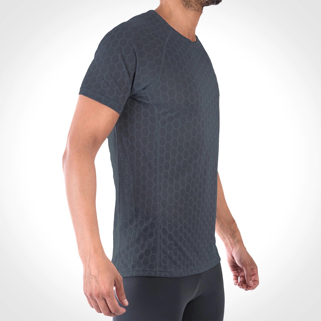 Remera Lev / Ultra 100K + Series / GRIS PLOMO