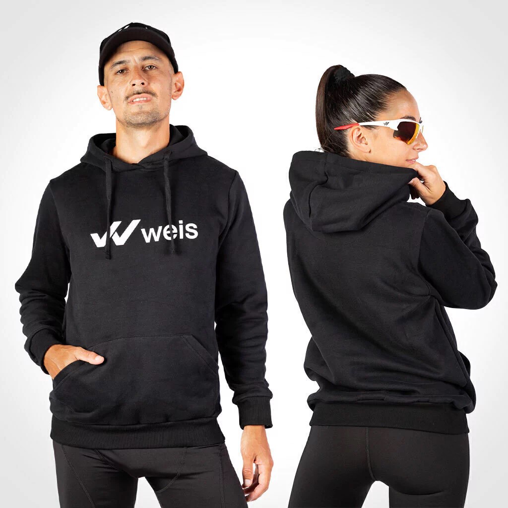 Buzo con Capucha Unisex Hullus NEGRO