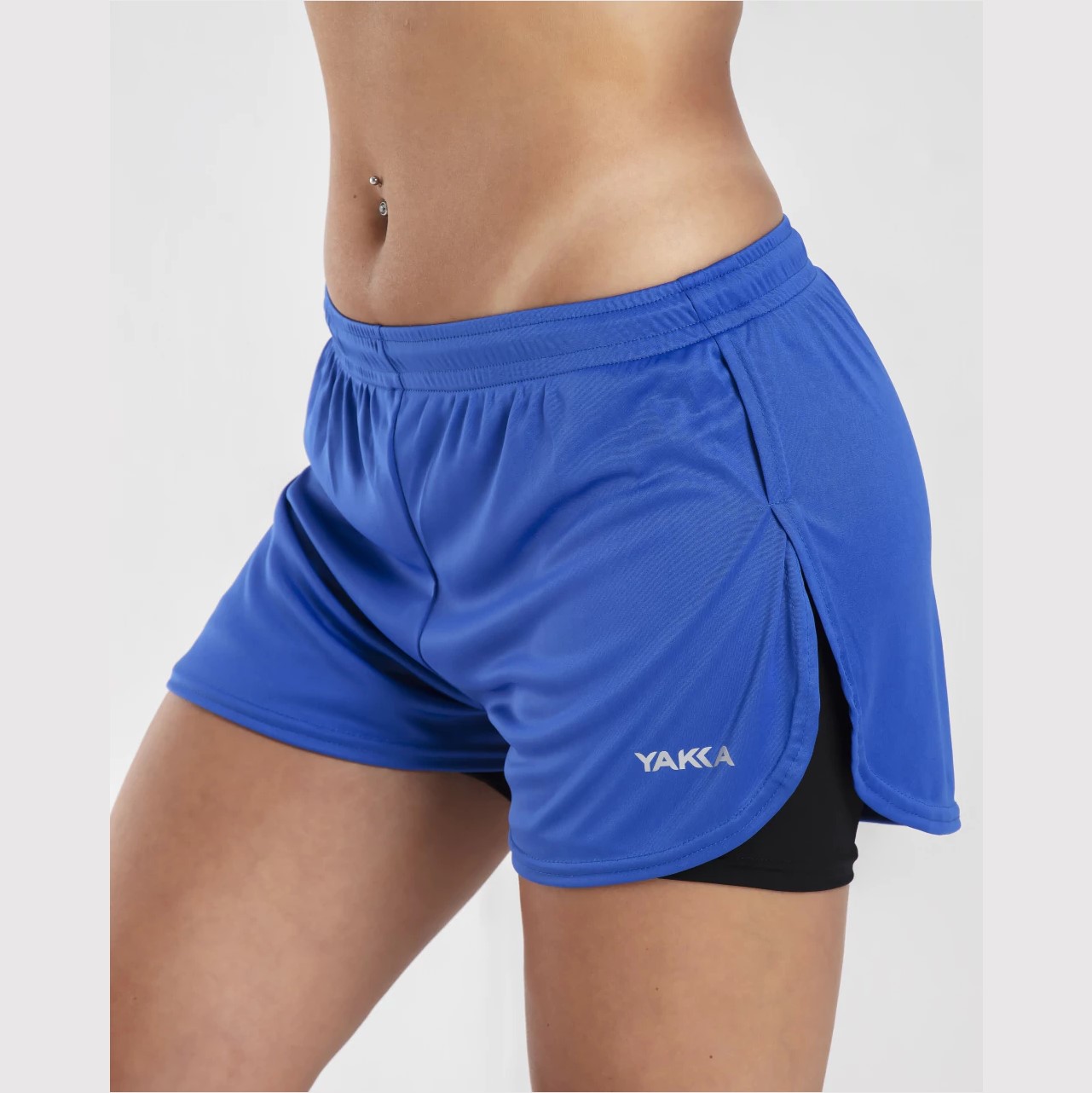 Short Calza Running Azules