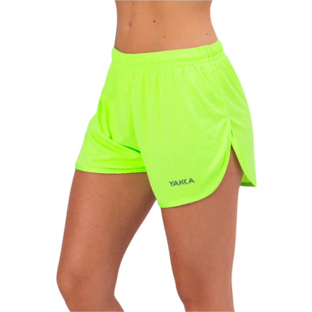 Short Running Kalima Unisex Verde Fluo