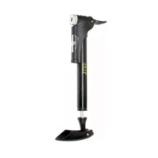 Inflador de Mano SBK Negro c/ Manometro M21-01
